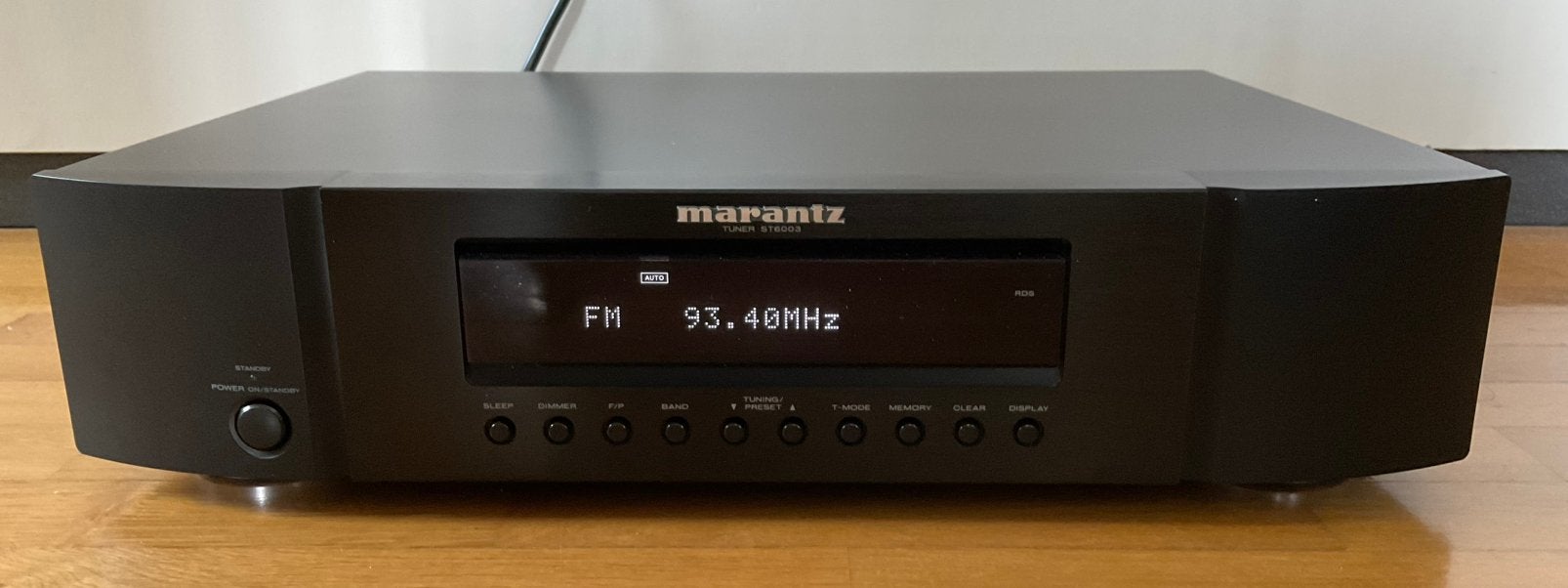 Hoogwaardige FM/AM stereo tuner Marantz ST6003/N1B, Ophalen of Verzenden, Zo goed als nieuw