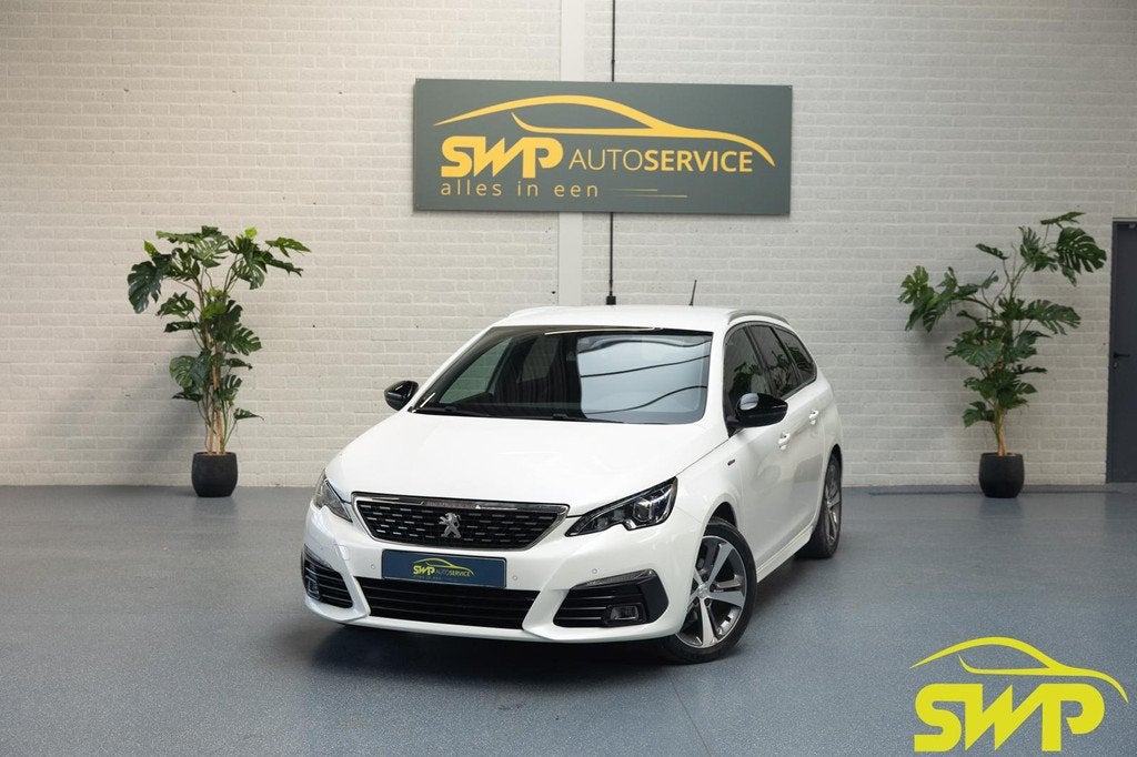 Peugeot 308 1.2 PureTech GT SW | Massage | Navi | Camera | W, Auto's, Peugeot, Gebruikt, Euro 6, 1199 cc, Leder