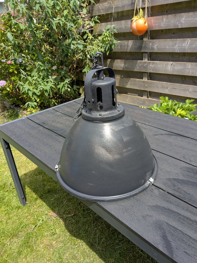 Hanglamp, Huis en Inrichting, Lampen | Hanglampen, Ophalen, Gebruikt, Metaal, Minder dan 50 cm