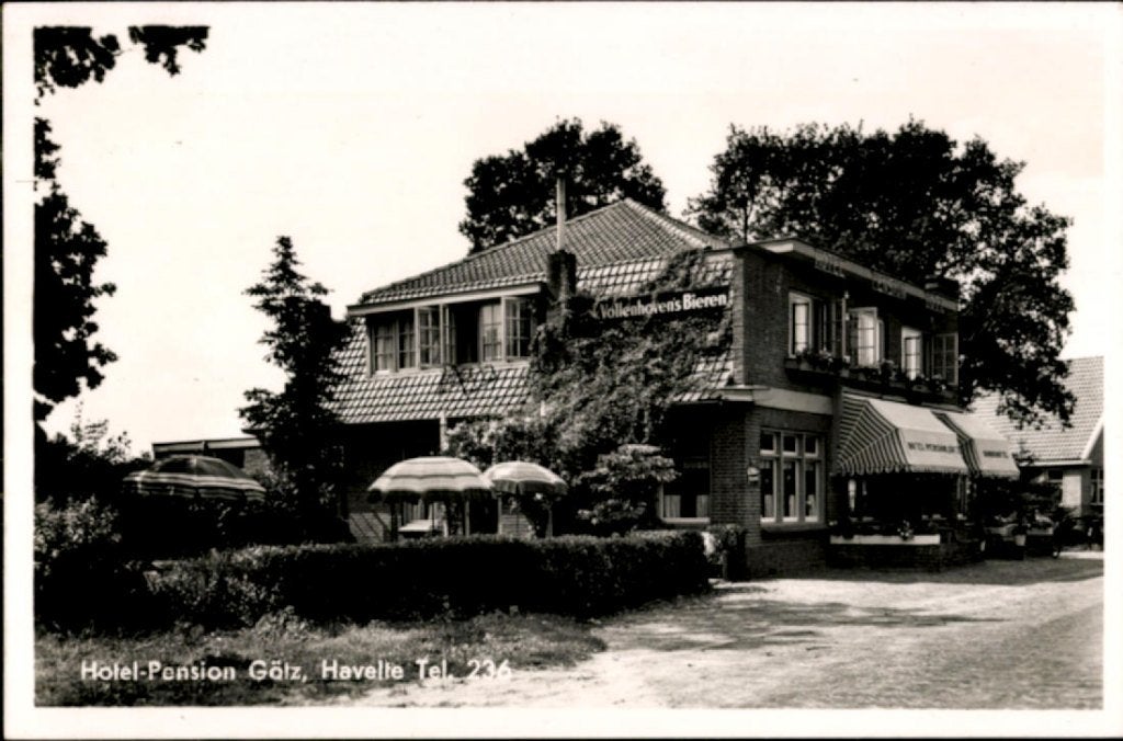 Havelte KVR05 1562 Hotel - Pension Gotz, Verzamelen, Ansichtkaarten | Nederland, Verzenden, 1960 tot 1980, Ongelopen, Drenthe