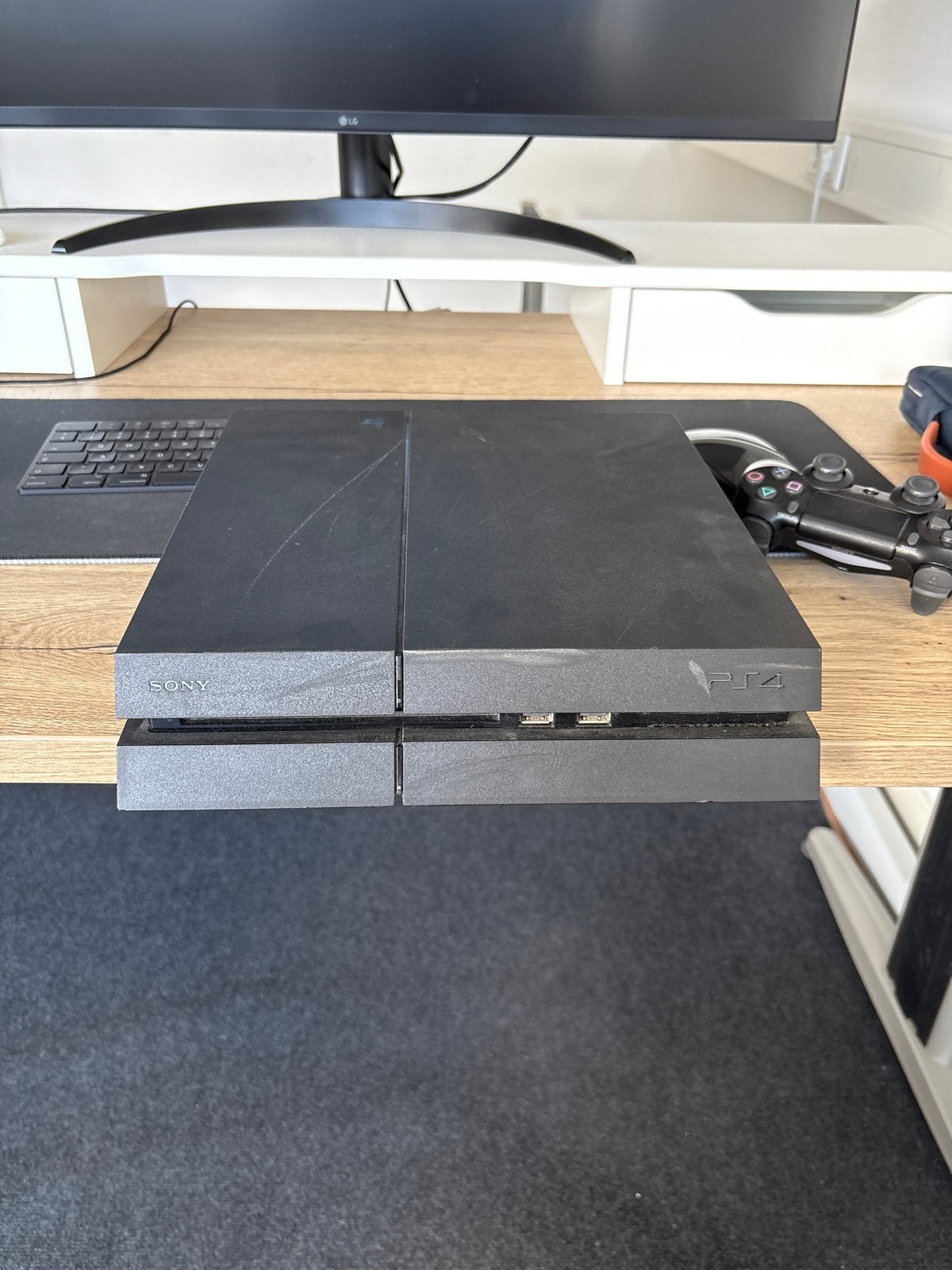Playstation 4 met controller, Spelcomputers en Games, Spelcomputers | Sony PlayStation 4, Ophalen of Verzenden, Gebruikt, Met 1 controller