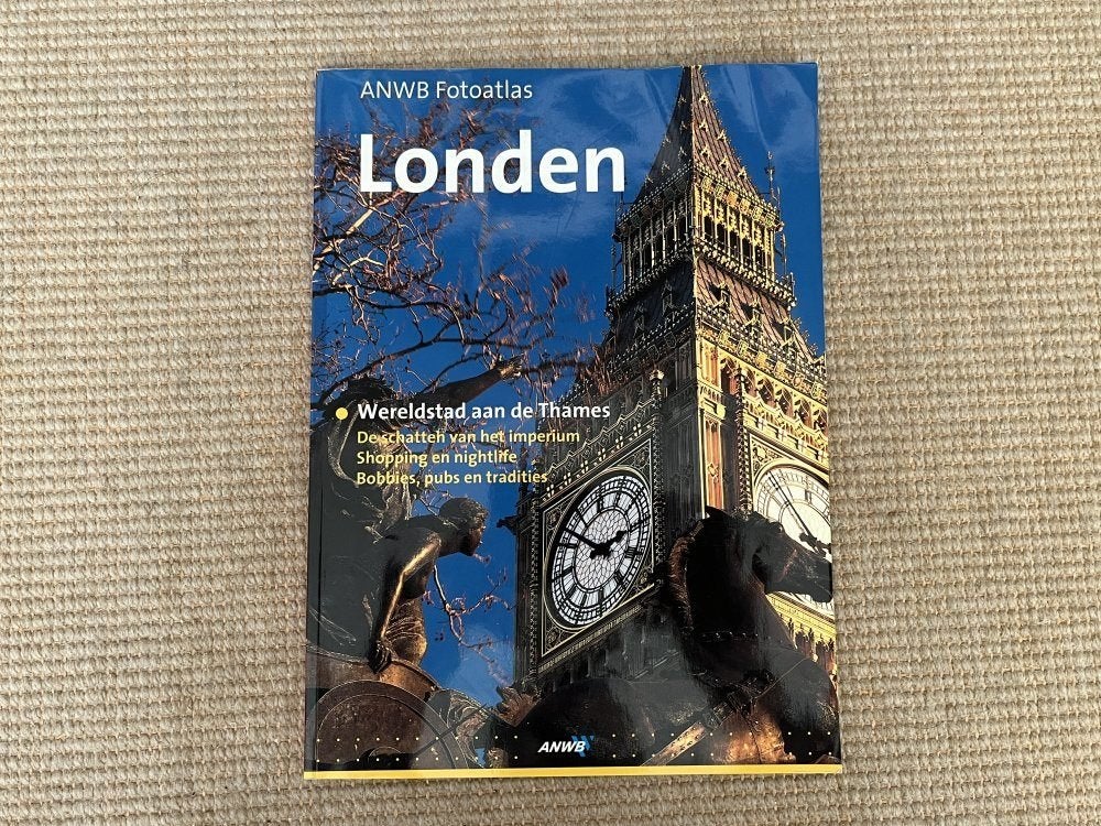 ANWB Fotoatlas | Londen | Wereldstad aan de Thames, Gelezen, Europa, Ophalen of Verzenden, Reisgids of -boek