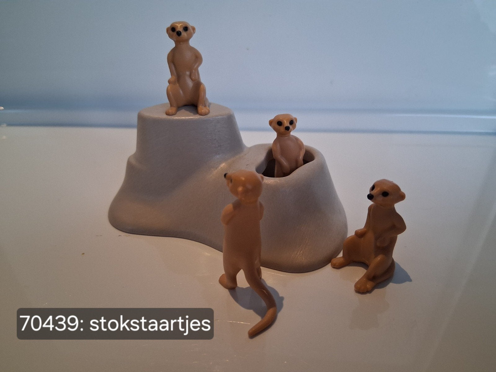 Playmobil 70439: Stokstaartjes met hol, Ophalen, Zo goed als nieuw