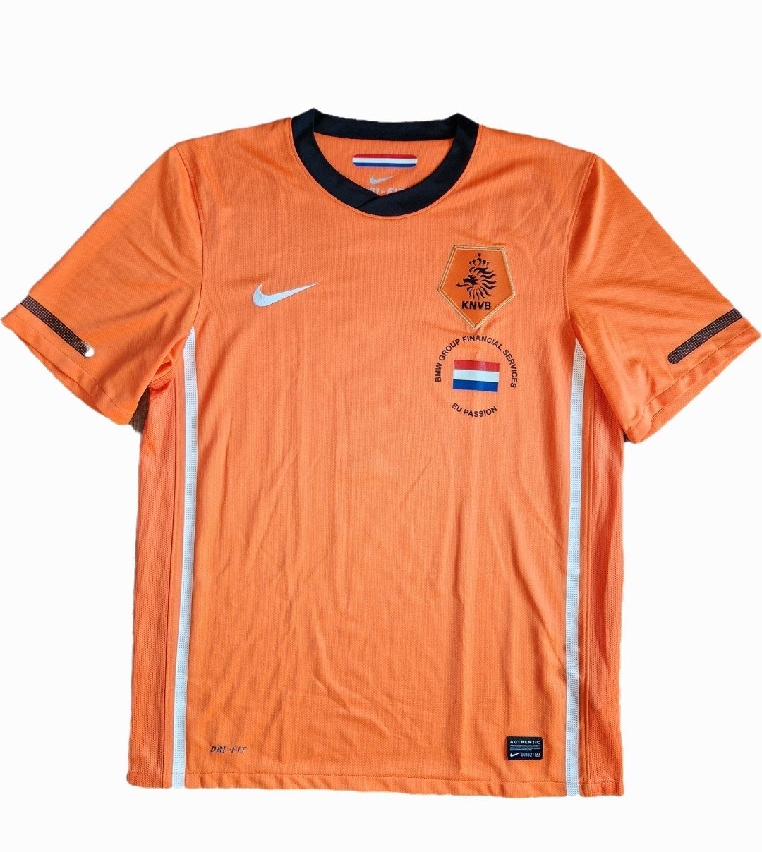 Origineel nederlands elftal Oranje knvb shirt 2010, Maat 48/50 (M), Nike, Oranje, Ophalen of Verzenden