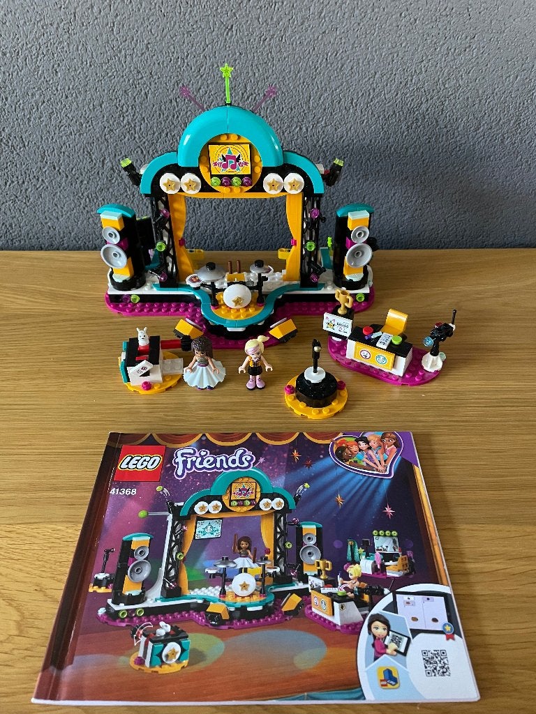 Lego Friends Andrea's talentenjacht (41368), Lego, Friends, Ophalen of Verzenden, Zo goed als nieuw