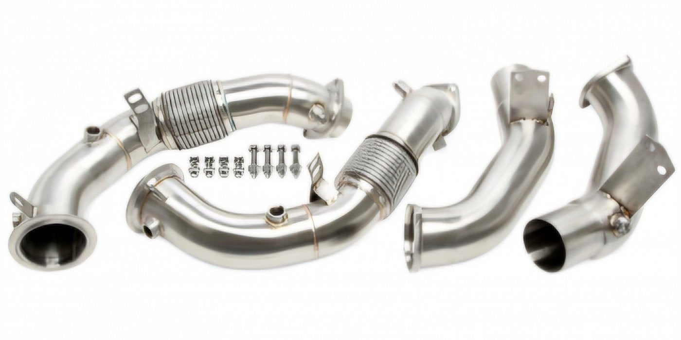 Uitlaat rvs downpipe catles BMW G30 - G31 550IX 2021+ ZIE AD, Ophalen of Verzenden, PERFORMANCE-EXHAUST.NL, INFO@PERFORMANCE-EXHAUST.NL