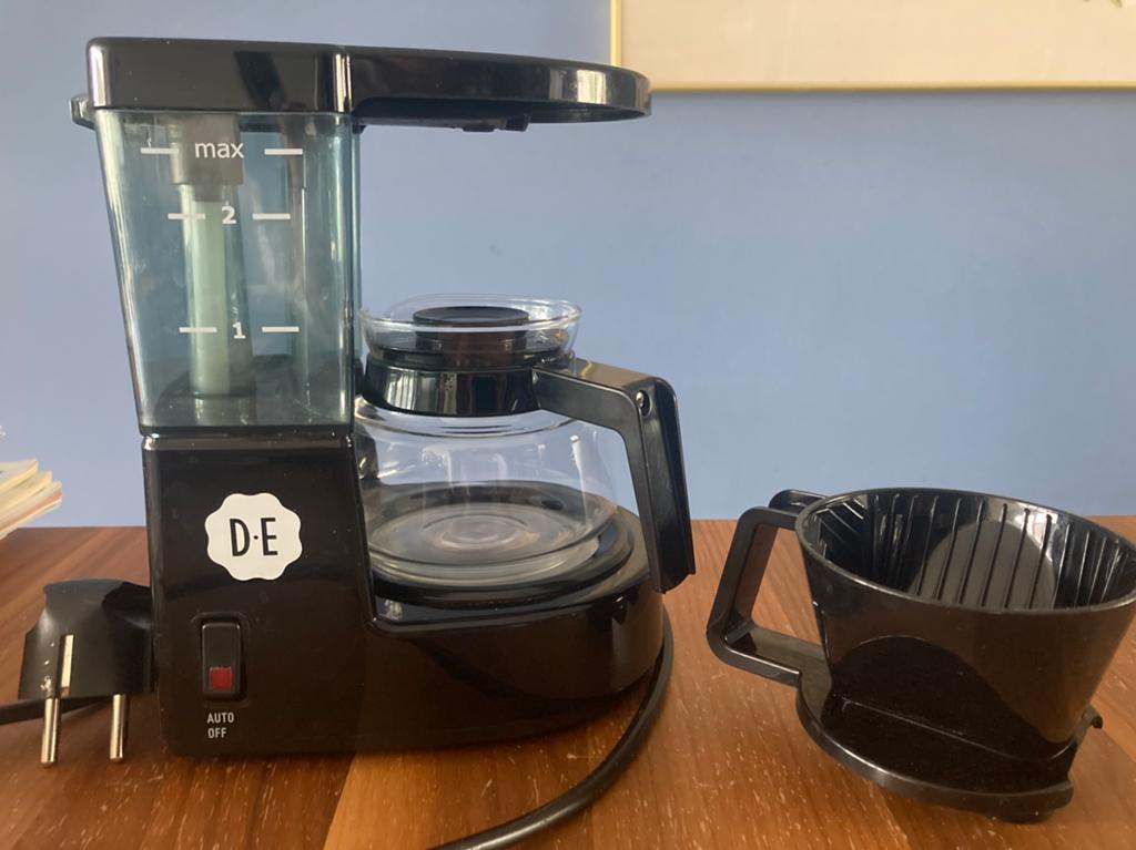 Douwe Egberts 2 kops, Ophalen of Verzenden, Zo goed als nieuw, Koffiemachine