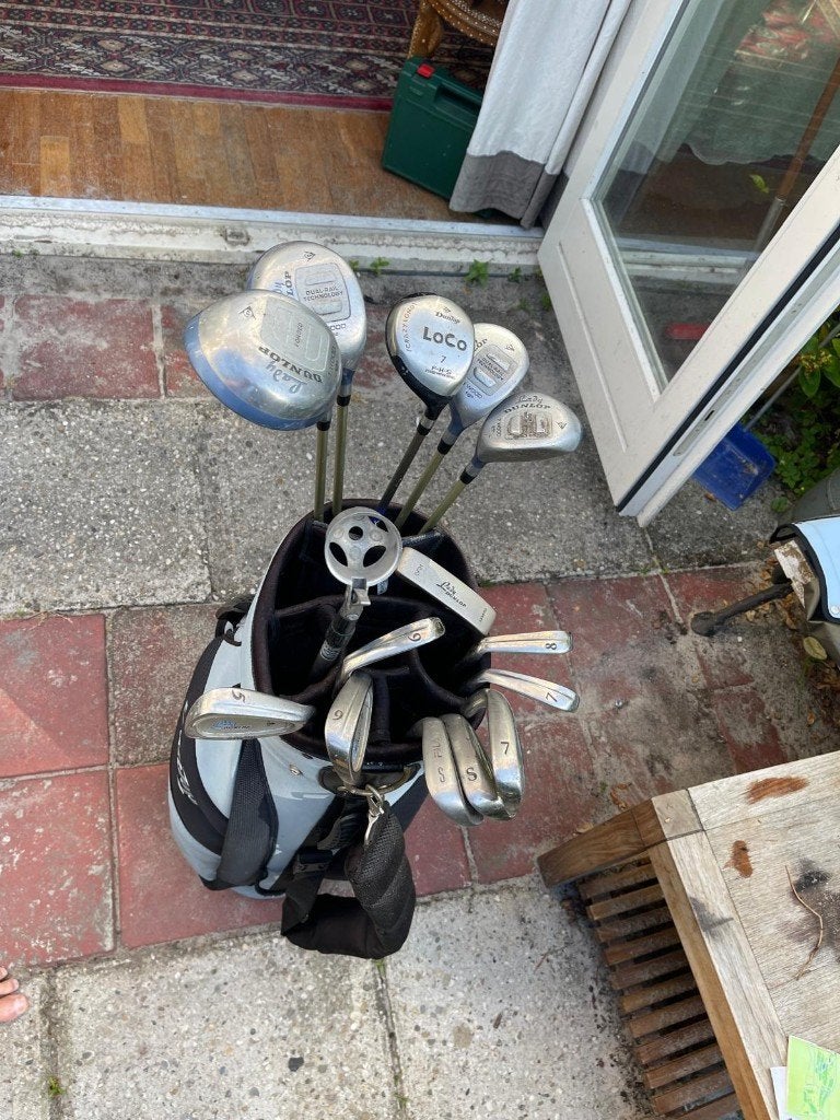 Golfset Dunlop Lady met tas, Ophalen, Gebruikt, Set, Overige merken
