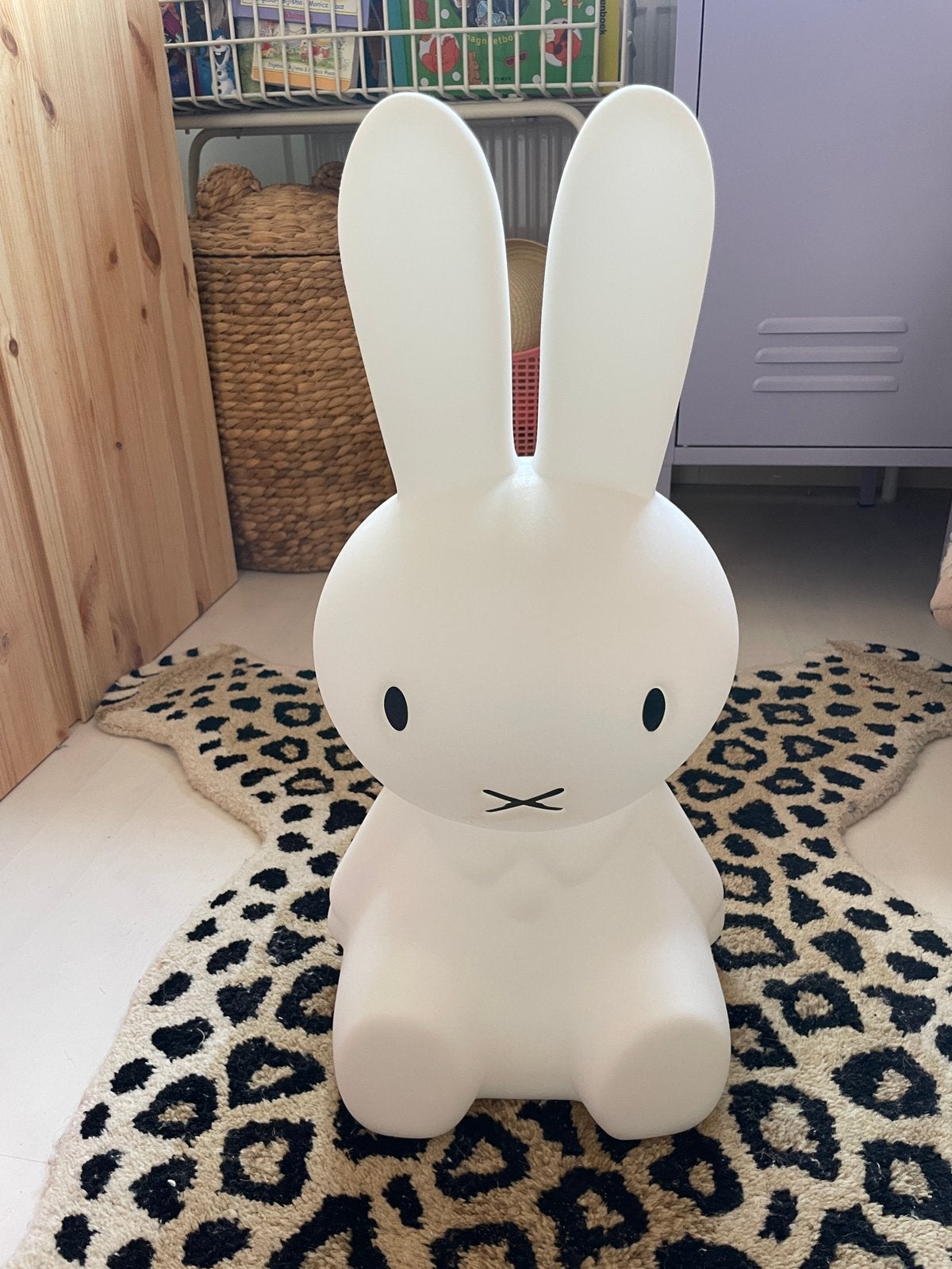 Mr Maria Nijntje lamp wit 50 cm, Ophalen, Overige merken, Zo goed als nieuw, Wit