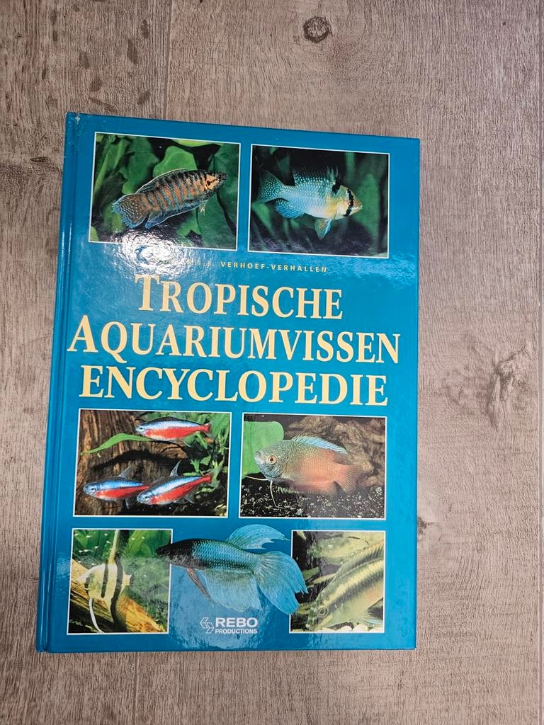 Tropische Aquariumvissen Encyclopedie, Gelezen, Verhoef Verhallen, Ophalen of Verzenden, Los deel