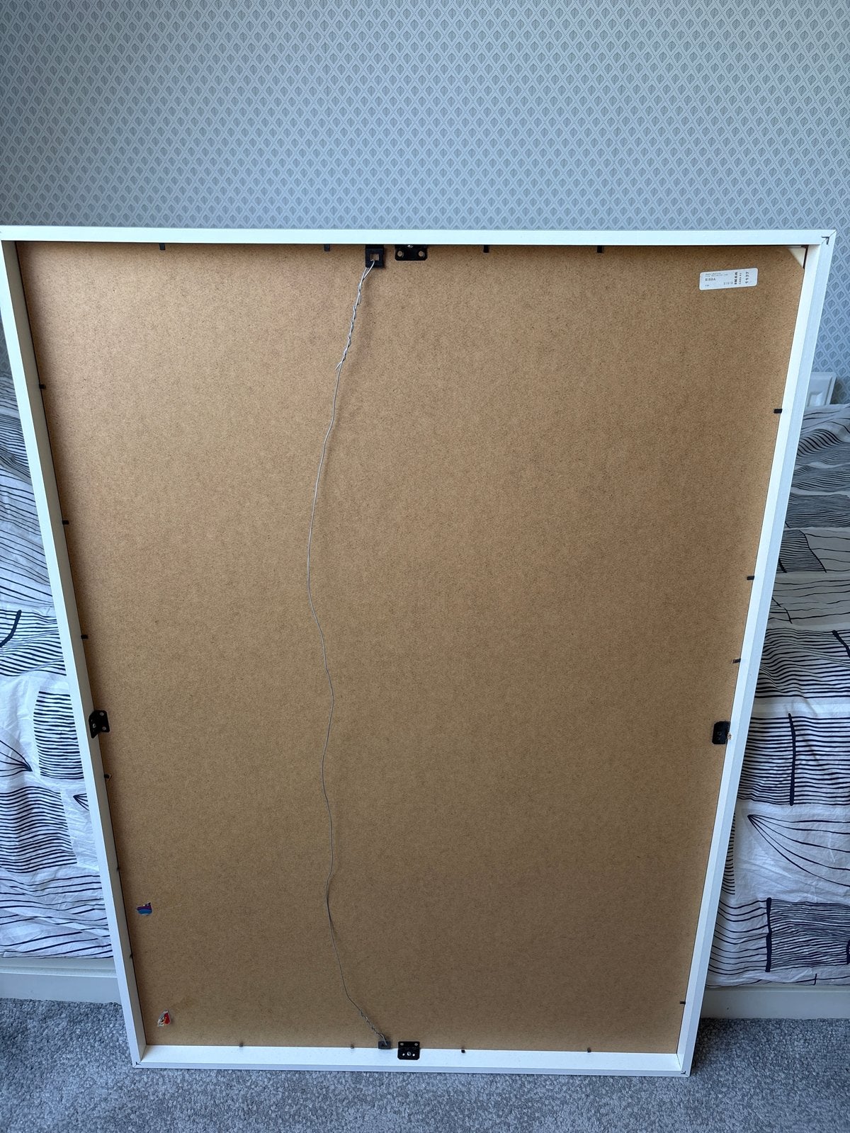 IKEA Ribba fotolijst 100x70cm met lichte krasjes, Huis en Inrichting, Gebruikt, Ophalen of Verzenden, 75 tot 100 cm, 75 cm of meer