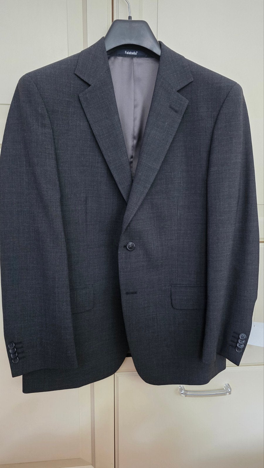 Nieuw Colbert Maat M met label - Falabella, Maat 48/50 (M), Nieuw, Ophalen of Verzenden, Grijs
