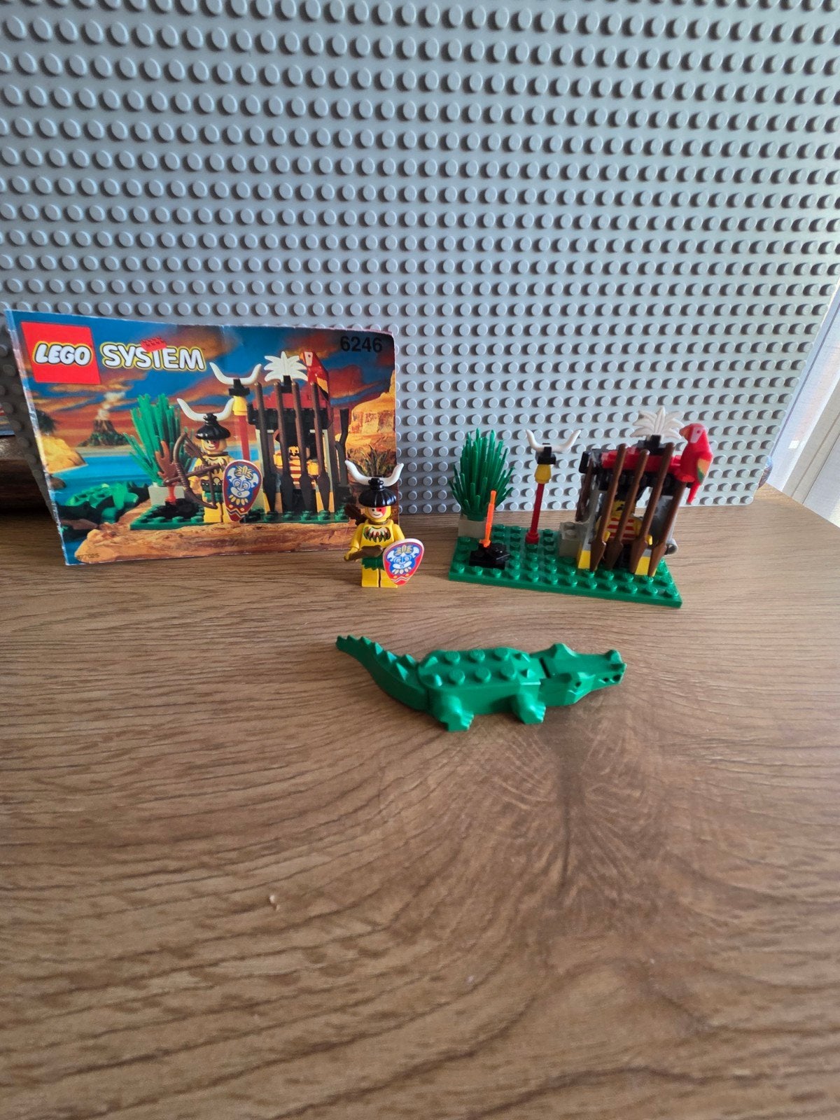 Lego Islanders 6246 Krokodillenkooi - Vintage Set, Gebruikt, Lego, Inclusief instructies, Complete set