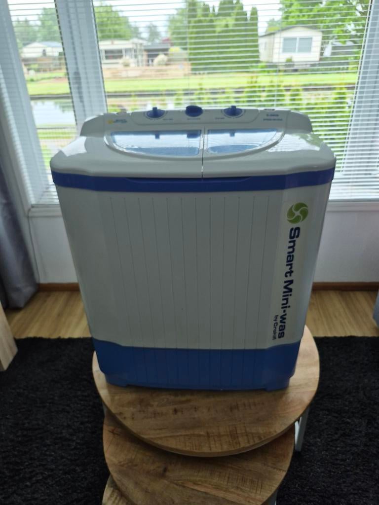 Smart Mini-wasmachine XPB50-5018SA201136, Witgoed en Apparatuur, Wasmachines, Gebruikt, Bovenlader, 4 tot 6 kg, 85 tot 90 cm, Minder dan 1200 toeren