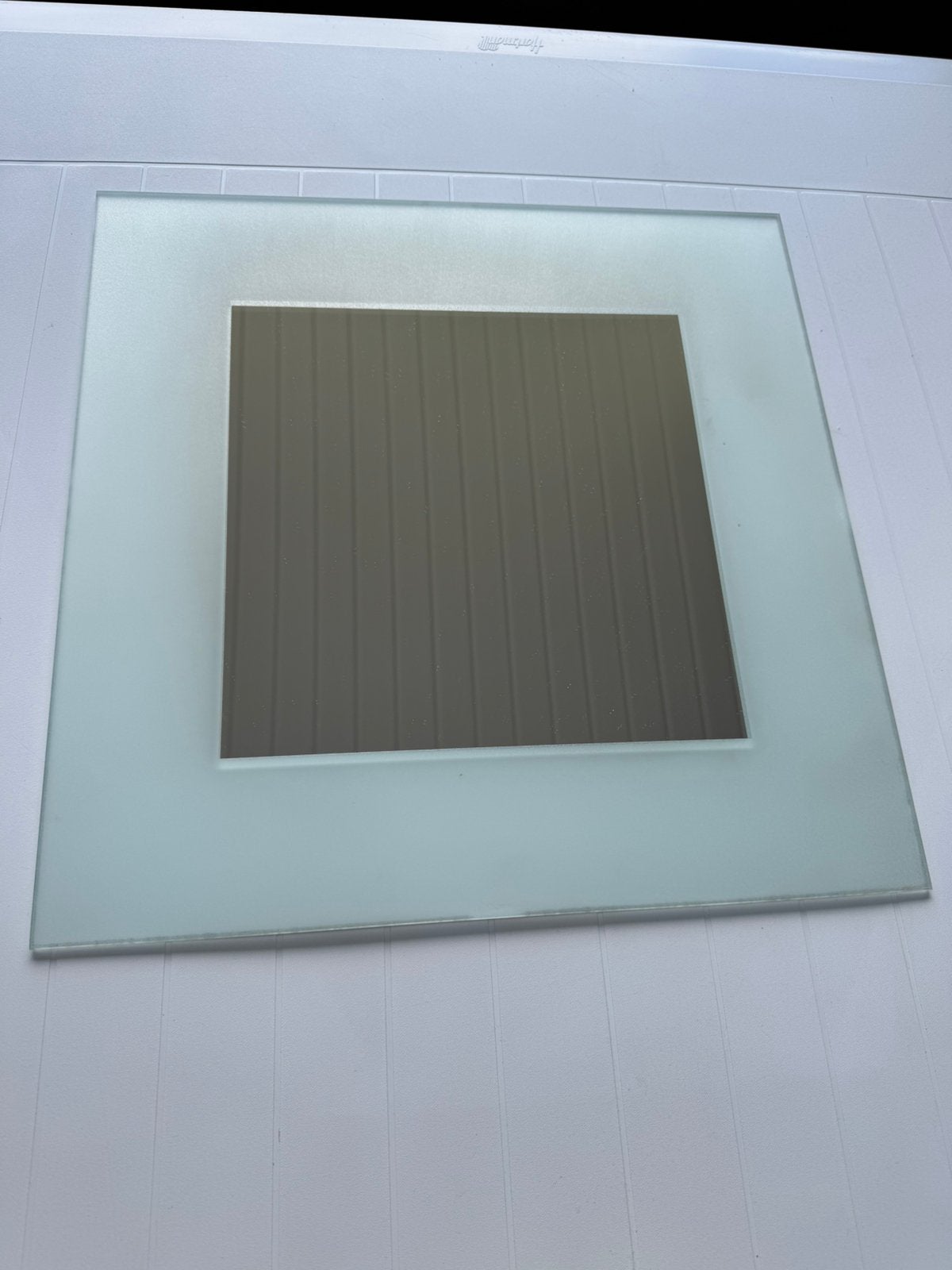Spiegel 40 x 40 cm, Huis en Inrichting, Woonaccessoires | Spiegels, Ophalen, Minder dan 50 cm, Vierkant, Zo goed als nieuw