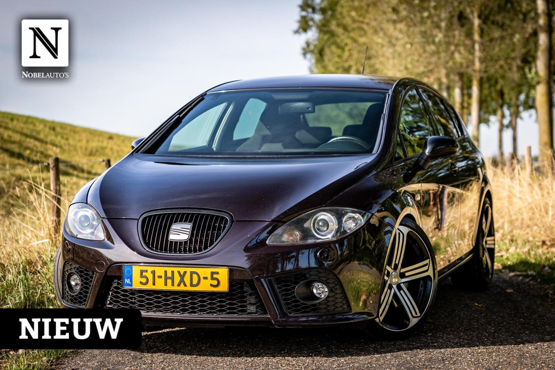 Seat Leon 2.0 TFSI Cupra 310 Limited Edition |Nap |2e Eig, Voorwielaandrijving, Gebruikt, Leon, Zwart