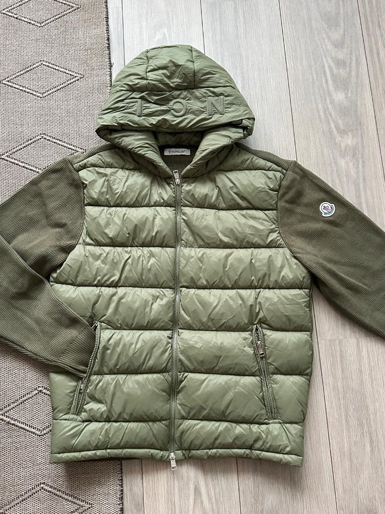 Moncler jas groen maat L, Kleding | Heren, Maat 52/54 (L), Moncler, Nieuw, Ophalen of Verzenden