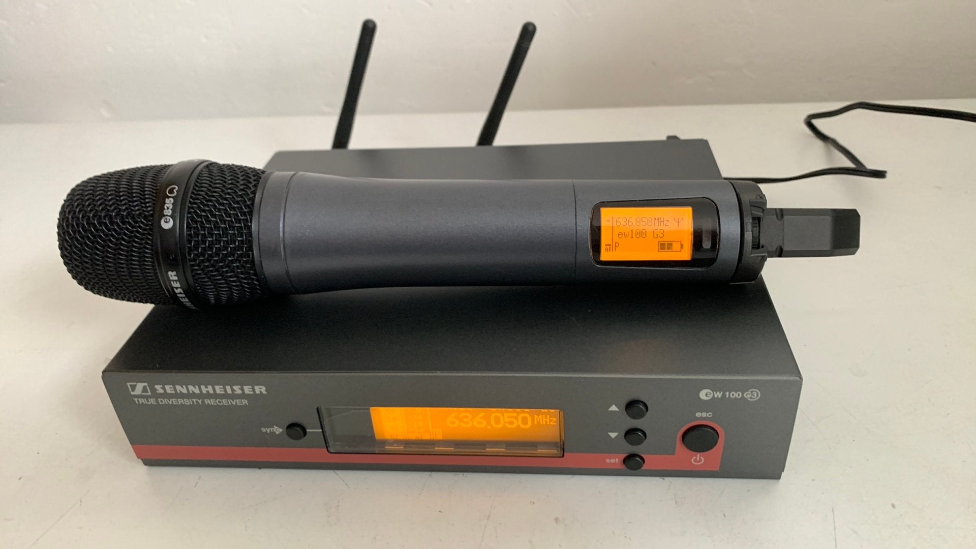 Sennheiser 100 G3, Ophalen of Verzenden, Zo goed als nieuw, Zangmicrofoon
