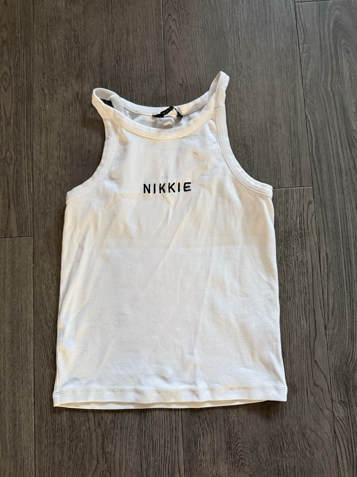 Nikkie top maat 38/40 (M) wit, ZGAN!, Maat 38/40 (M), Wit, Ophalen of Verzenden, Zo goed als nieuw