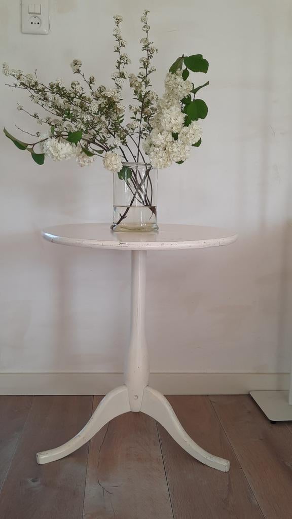 Rond tafeltje (nuzzelspul), Antiek en Kunst, Curiosa en Brocante, Ophalen