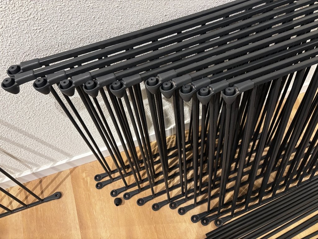 Baby Dan Flex Extensions (9m 30cm total lengte), Kinderen en Baby's, Traphekjes, Ophalen, Zo goed als nieuw, Klemhekje, Metaal of IJzer
