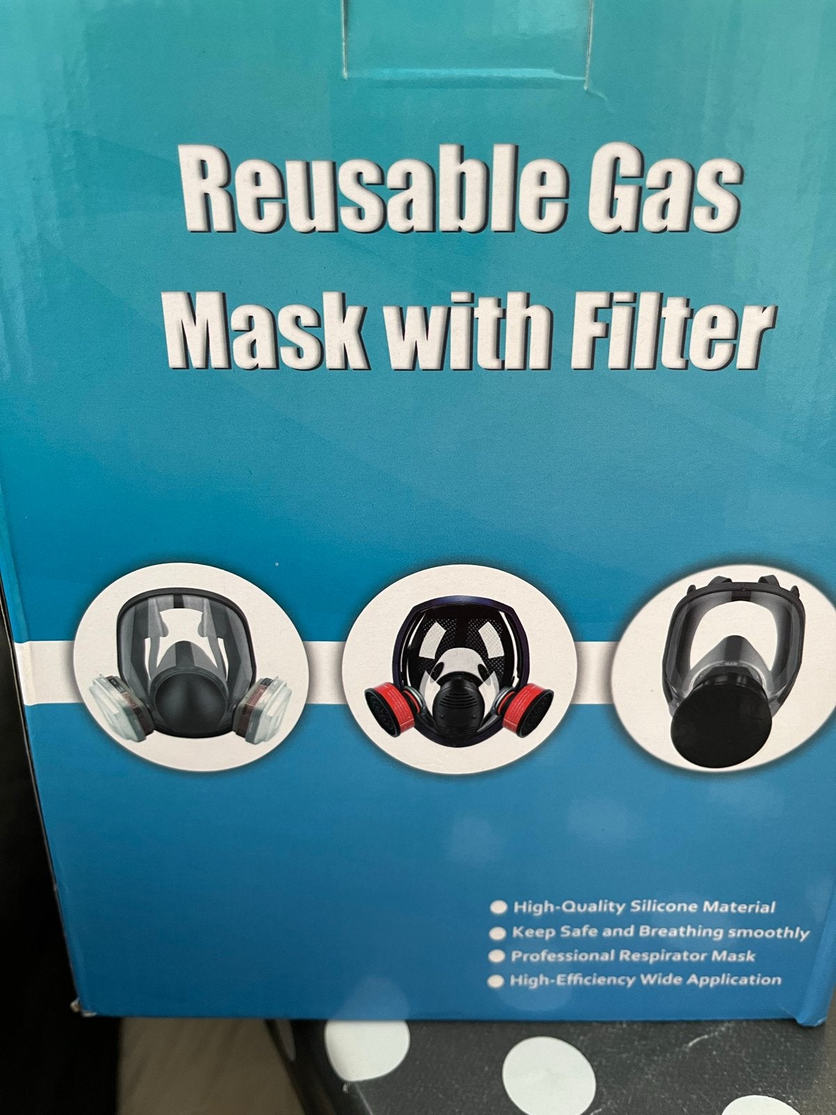 Herbruikbaar Gasmasker met Filter - Model 6800, Doe-het-zelf en Verbouw, Adembescherming, Ophalen of Verzenden, Nieuw, Volgelaatsmaskers