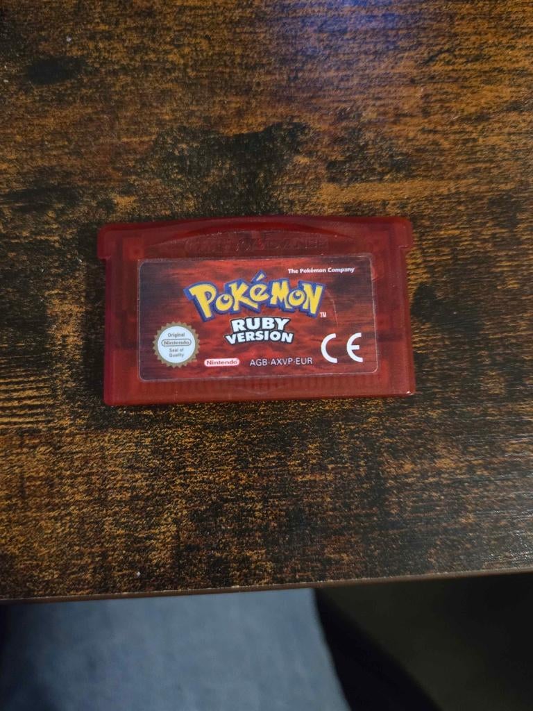 Pokemon Ruby - GBA ( GEEN DOOS ), Spelcomputers en Games, Games | Nintendo Game Boy, Avontuur en Actie, Gebruikt, 1 speler, Ophalen of Verzenden
