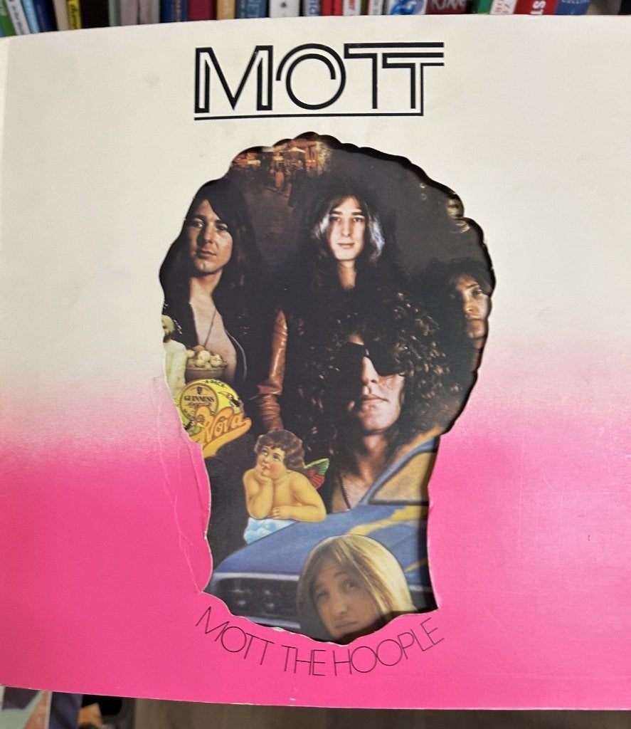 Mott the Hoople: Mott (klaphoes, lp), Cd's en Dvd's, Ophalen of Verzenden, Zo goed als nieuw, 12 inch, Classic Rock