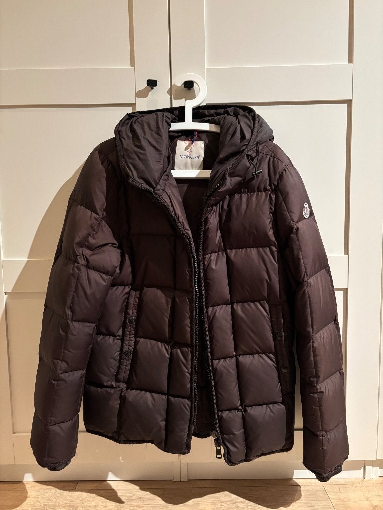 Moncler jas, Kleding | Heren, Moncler, Bruin, Overige maten, Ophalen of Verzenden