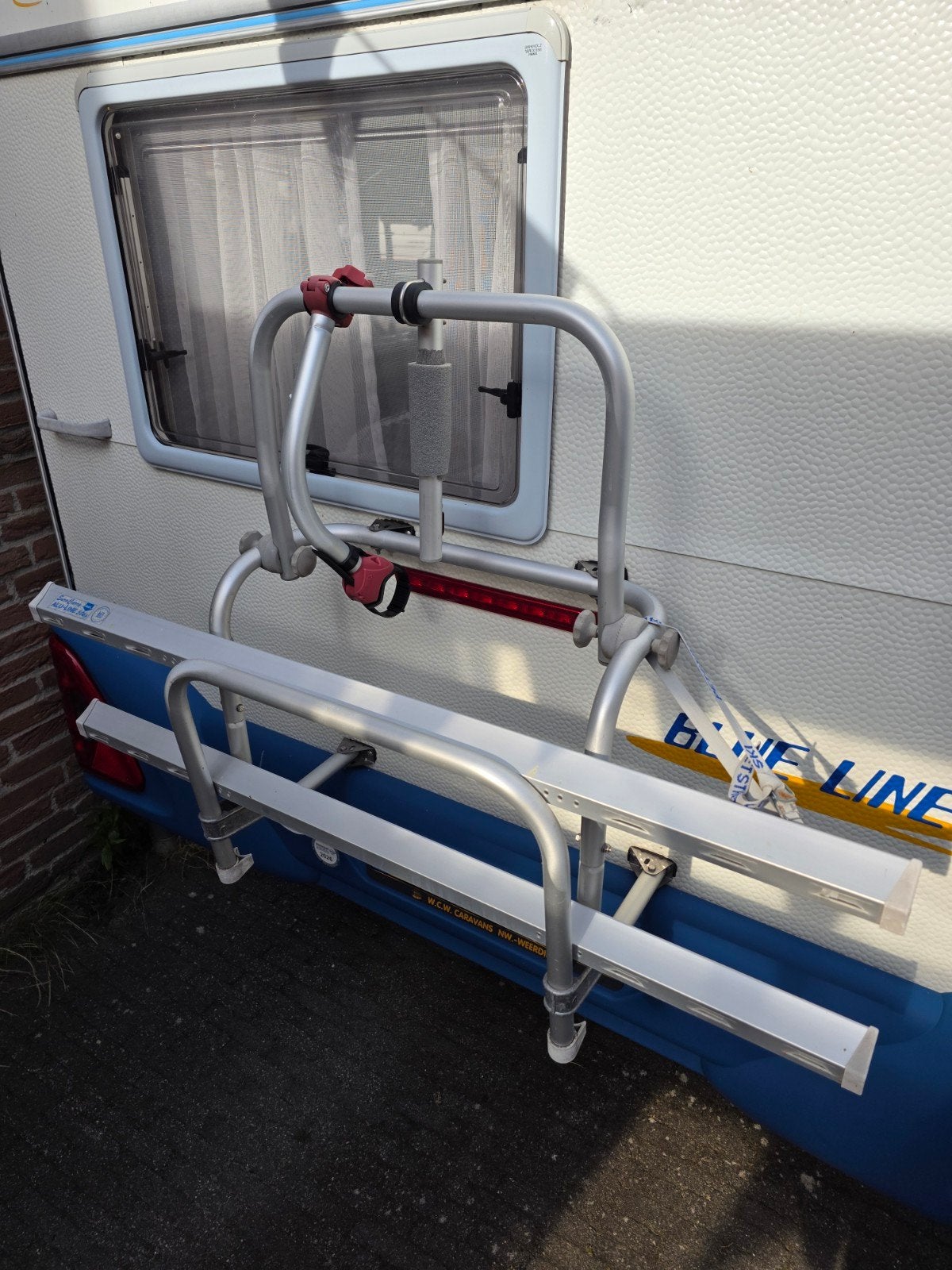 Euro Carry ALU-LINE fietsendrager voor caravan (max 50kg), Ophalen, Gebruikt