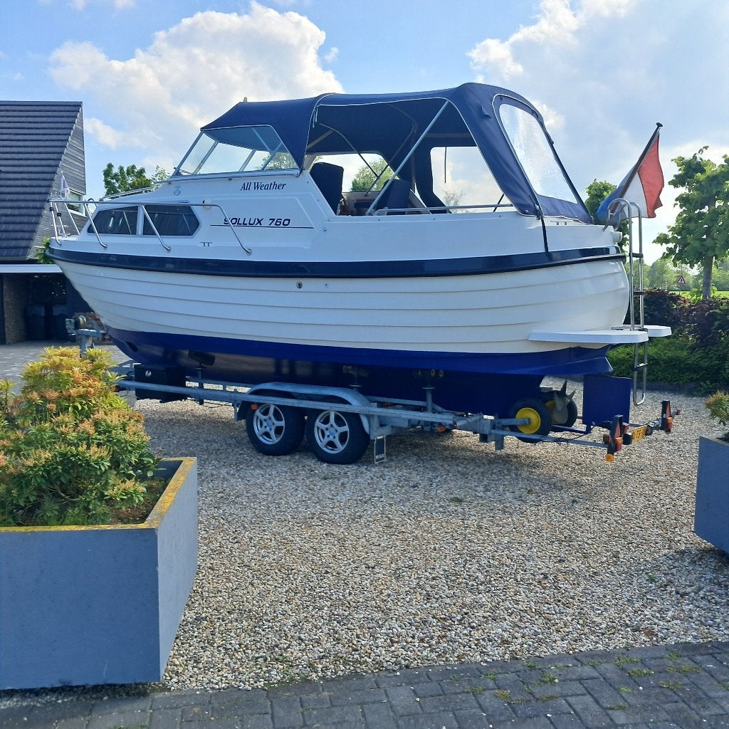 Sollux 760 Spitsgatter in top staat, Ophalen, Overige merken, Gebruikt, Binnenboordmotor