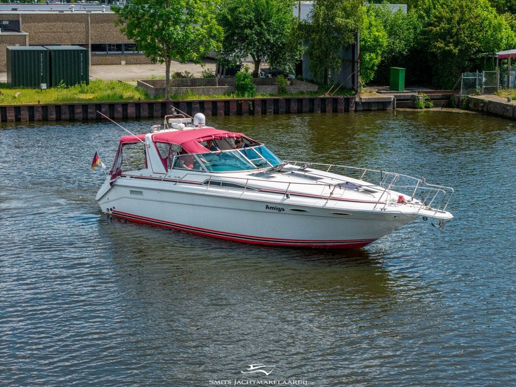 Sea Ray 370 Express Cruiser (bj 1992), Watersport en Boten, Gebruikt