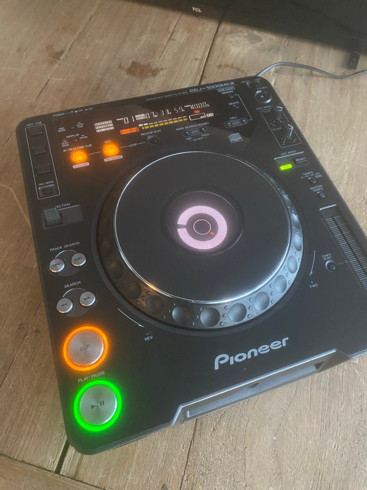 Pioneer DJ CDJ-1000MK2 Professionele DJ CD-speler, Gebruikt, Dj-set, Ophalen of Verzenden, Pioneer