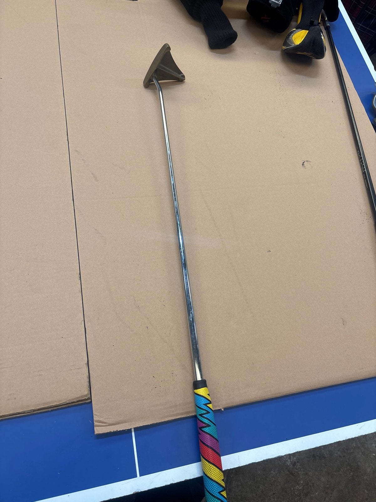 Melis Golf Putter met Kleurrijke Grip, Ophalen of Verzenden, Gebruikt, Club, Overige merken