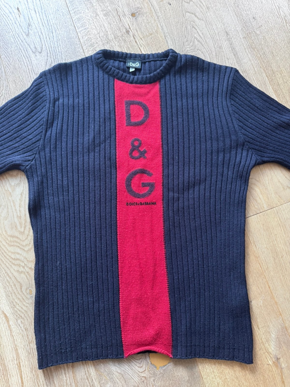 Dolce & gabbana vintage trui, Ophalen of Verzenden, Zo goed als nieuw, Maat 56/58 (XL), Zwart