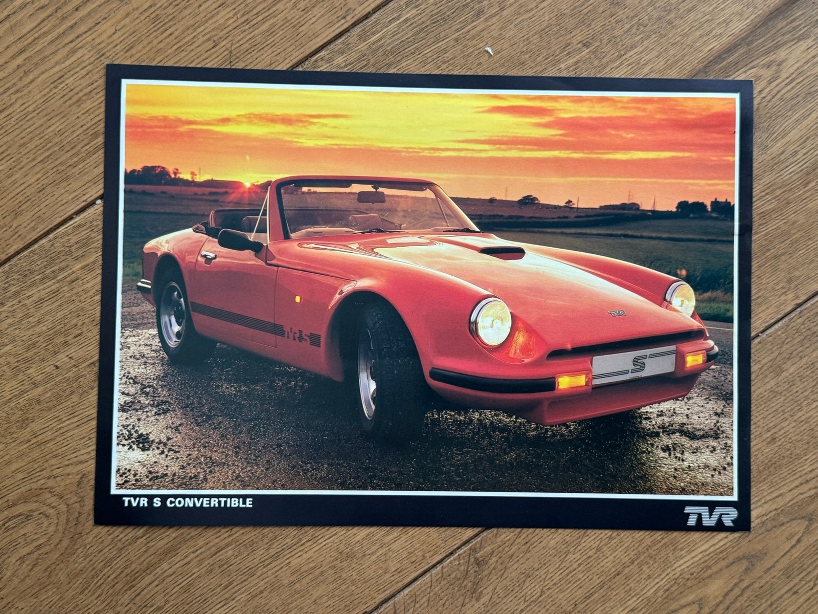 TVR S Convertible folder / leaflet, Ophalen of Verzenden, Gelezen, Overige merken