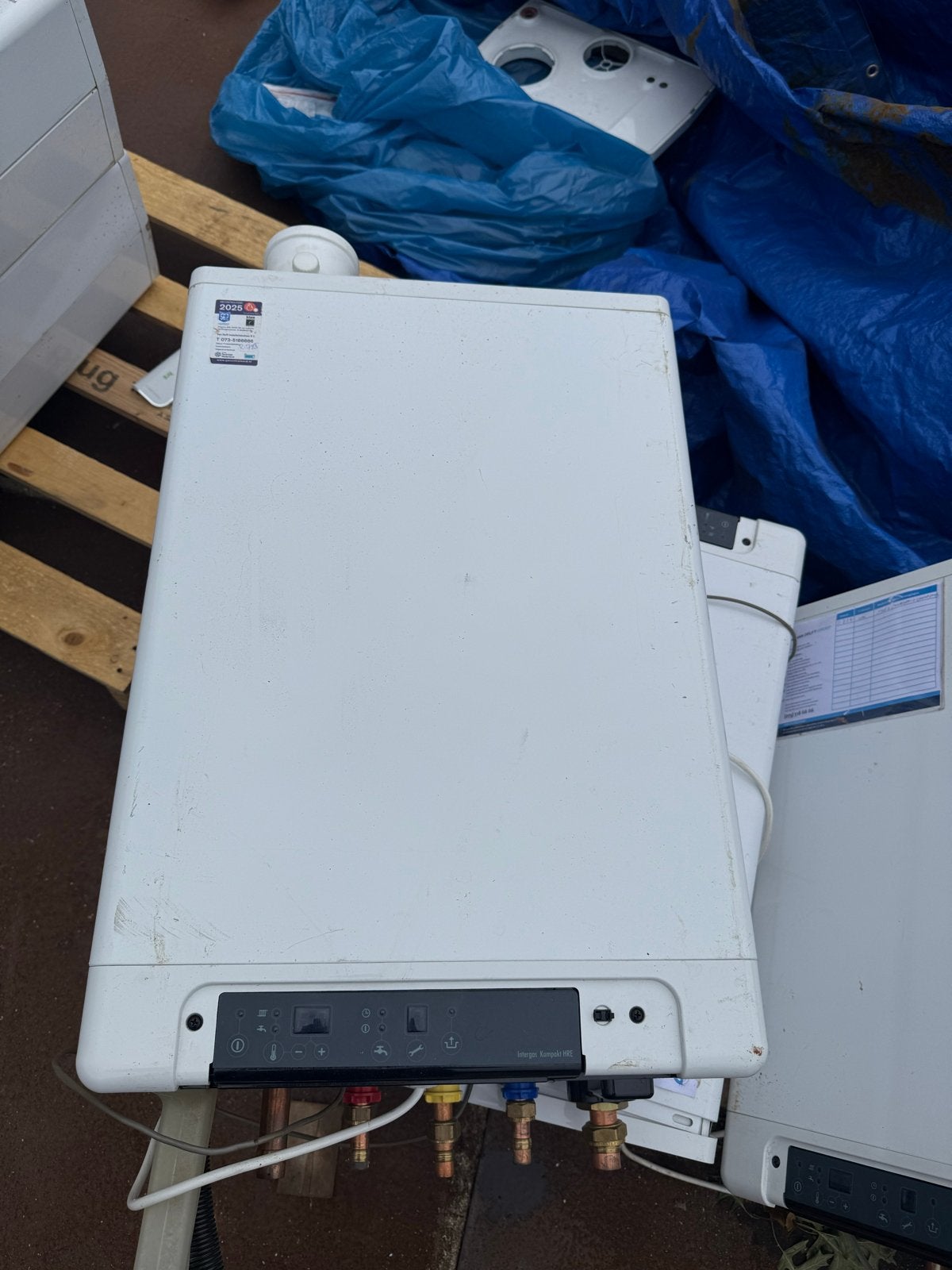 Intergas Kompakt HRE 28/24 A CV-ketel, Ophalen, Gebruikt, Hoog rendement (Hr), Cv-ketel of Combi-ketel