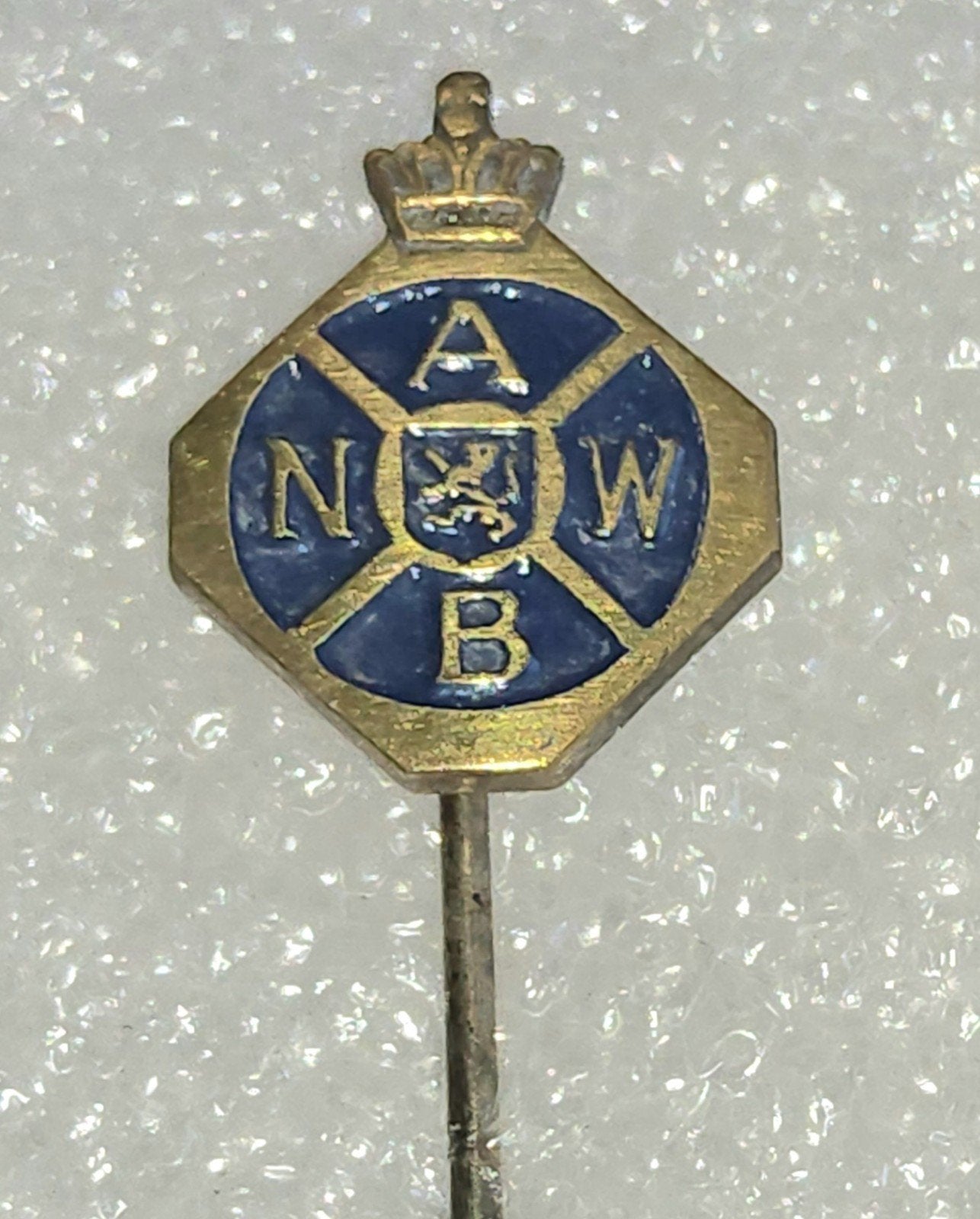 Vintage ANWB Speldje, Ophalen of Verzenden, Gebruikt, Merk, Speldje of Pin