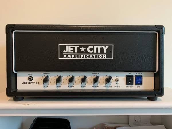Gezocht: Jet City JCA20H of JCA20HV gitaarversterker, Ophalen, Gebruikt, Gitaar, Minder dan 50 watt