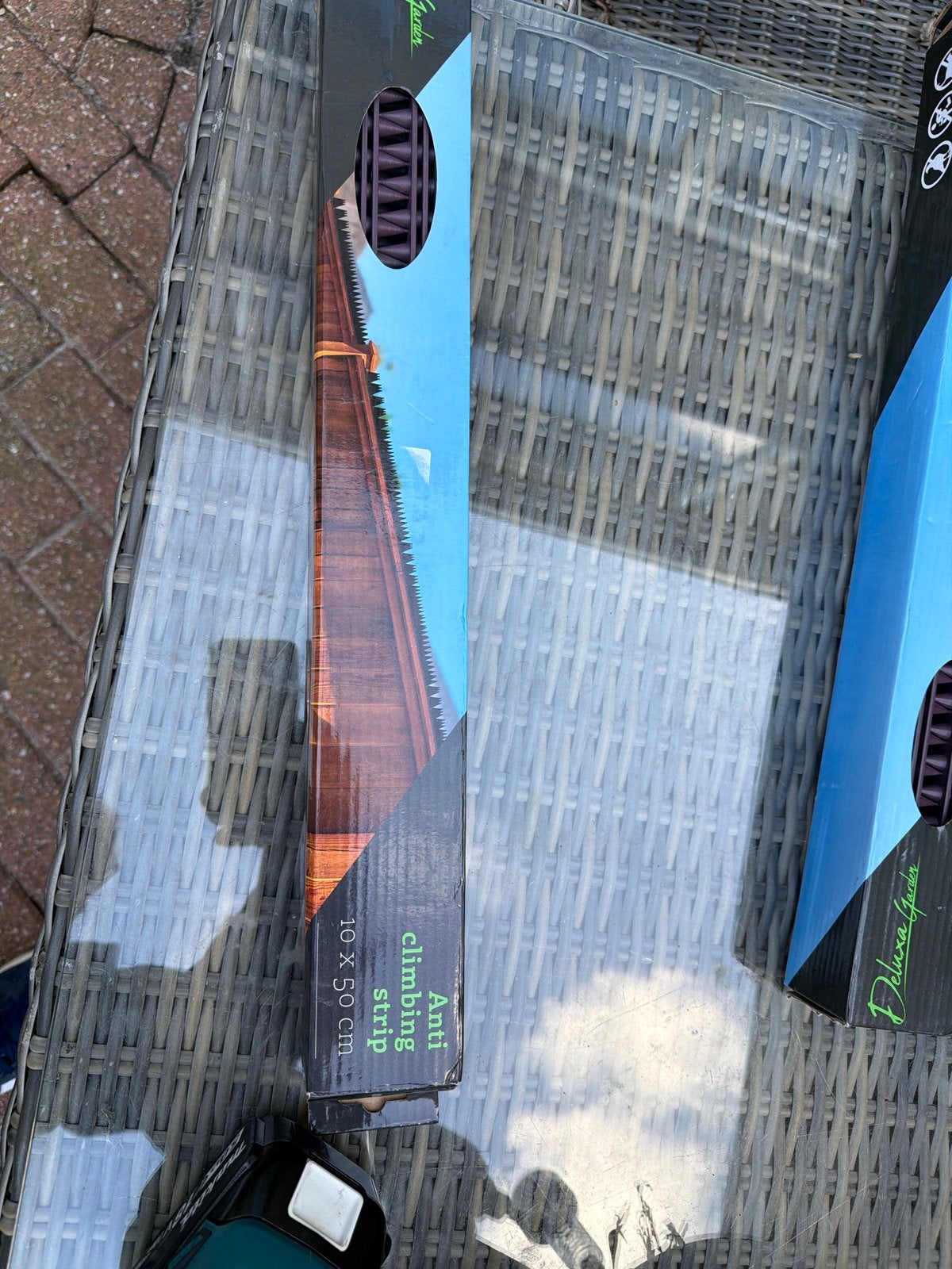 Nieuwe anti-klimstrip voor hekwerk of schutting, Ophalen of Verzenden, Nieuw, Kunststof, Overige typen