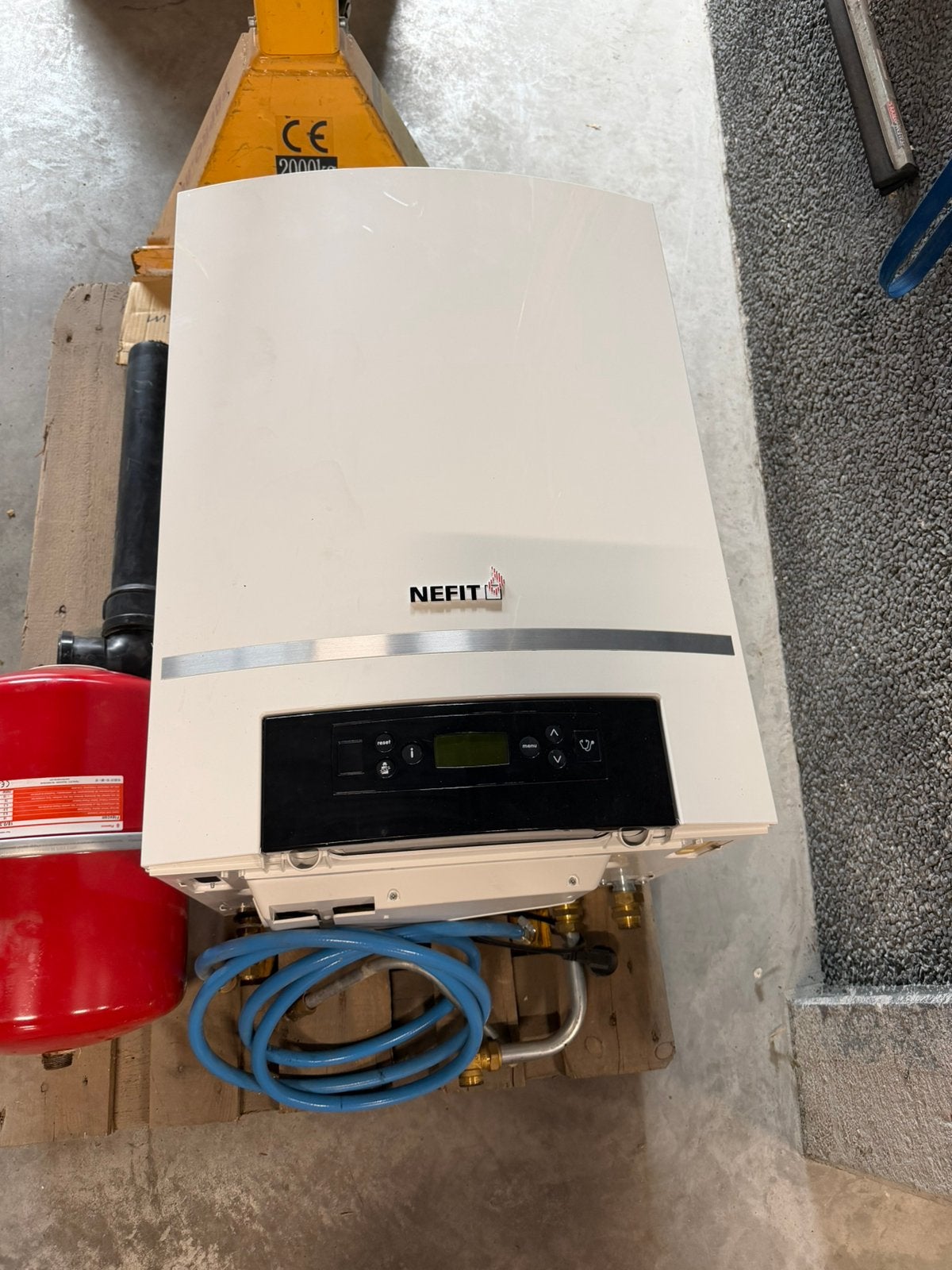 Nefit Topline HR 25 II CV-ketel 24kW compleet, Doe-het-zelf en Verbouw, Geisers en Boilers, Gebruikt, Geiser, Minder dan 20 liter
