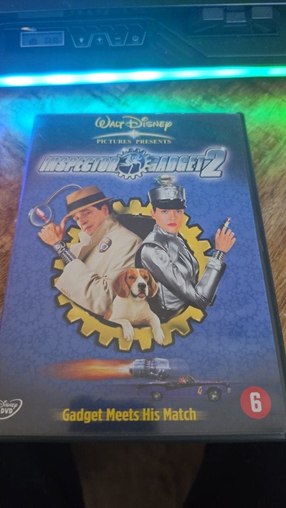 Inspector Gadget 2 DVD - Krasvrij, Nederlands, Ophalen of Verzenden, Vanaf 6 jaar, Actie en Avontuur