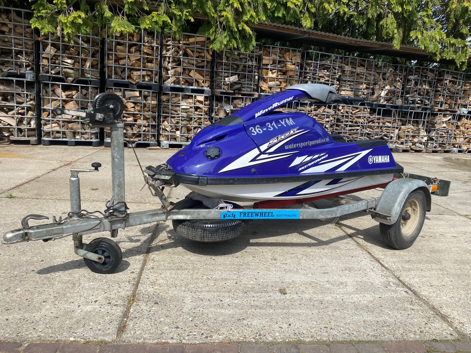 Yamaha Superjet 701 jetski 2008, Watersport en Boten, Jetski's en Waterscooters, Ophalen, Gebruikt, Benzine, Minder dan 70 pk
