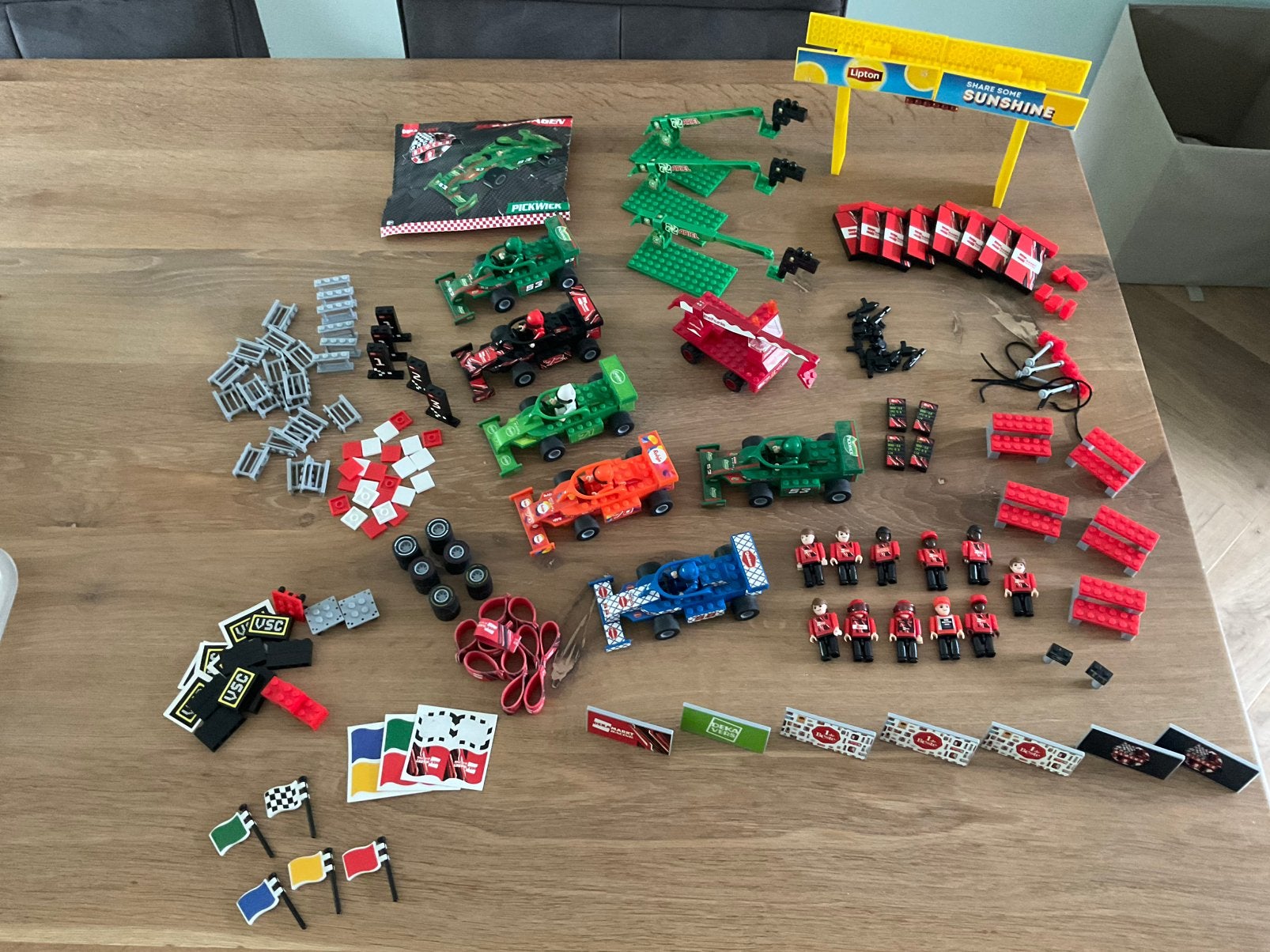 Dekamarkt Race Blocks 2, compatibel met Lego, Ophalen of Verzenden, Nieuw, Overige merken