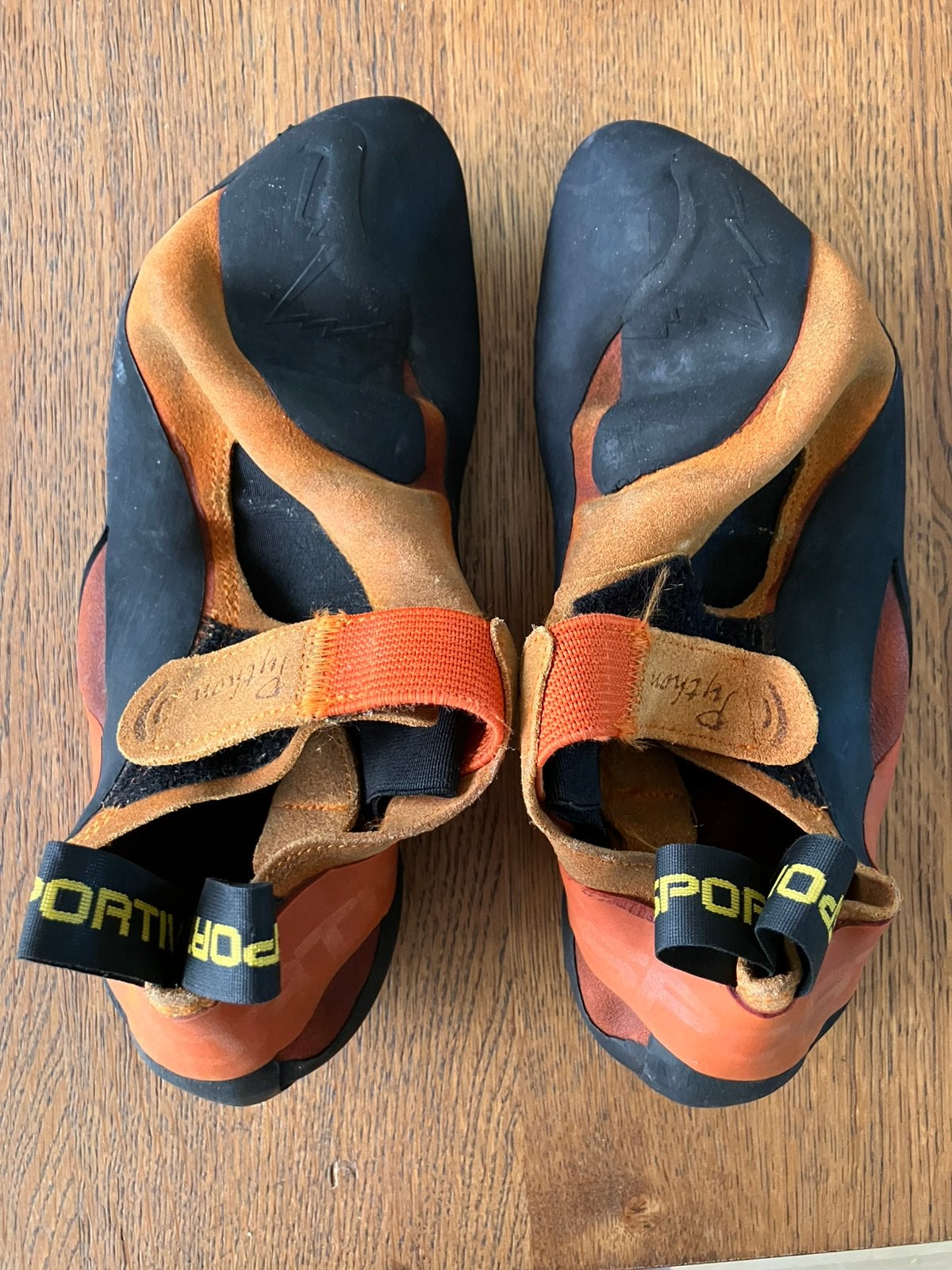 Klimschoen La Sportiva Python maat 41, Sport en Fitness, Ophalen, Zo goed als nieuw, Klimsportschoenen