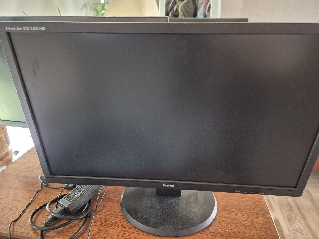 Iiyama ProLite E2483HS-B1 Zwart, Computers en Software, DVI, Full HD, Ophalen of Verzenden, Onbekend