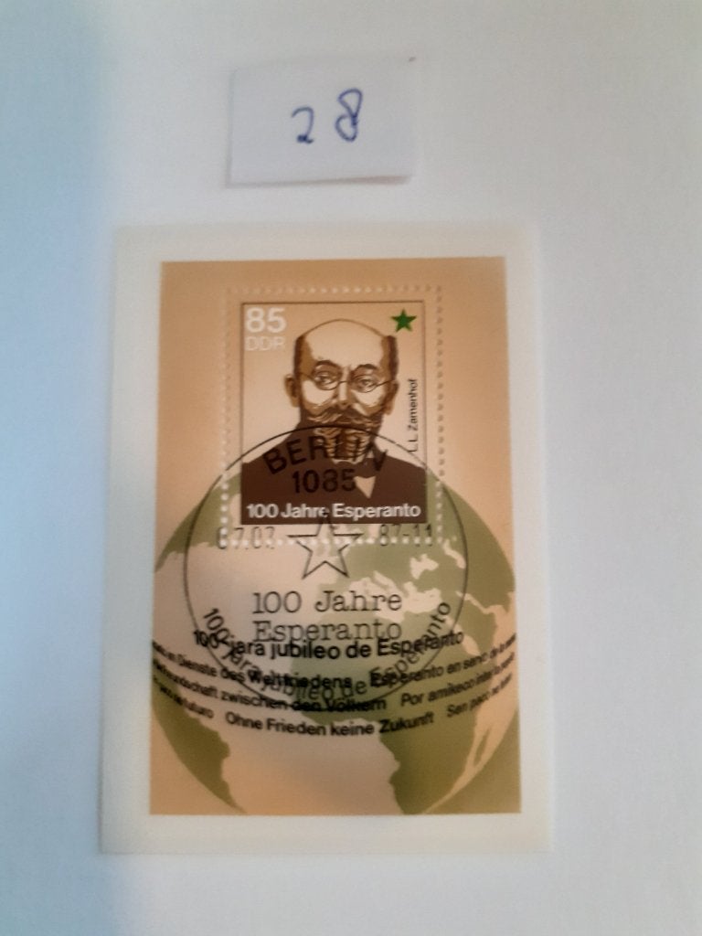 DDR, Postzegels en Munten, Verzenden, Overige landen, Gestempeld
