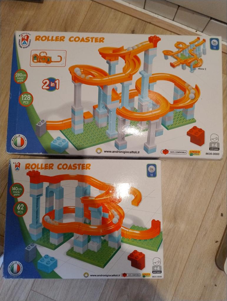 Duplo-alternatief knikkerbaan Bouwsets (2 stuks), Ophalen of Verzenden, Gebruikt, Overige merken