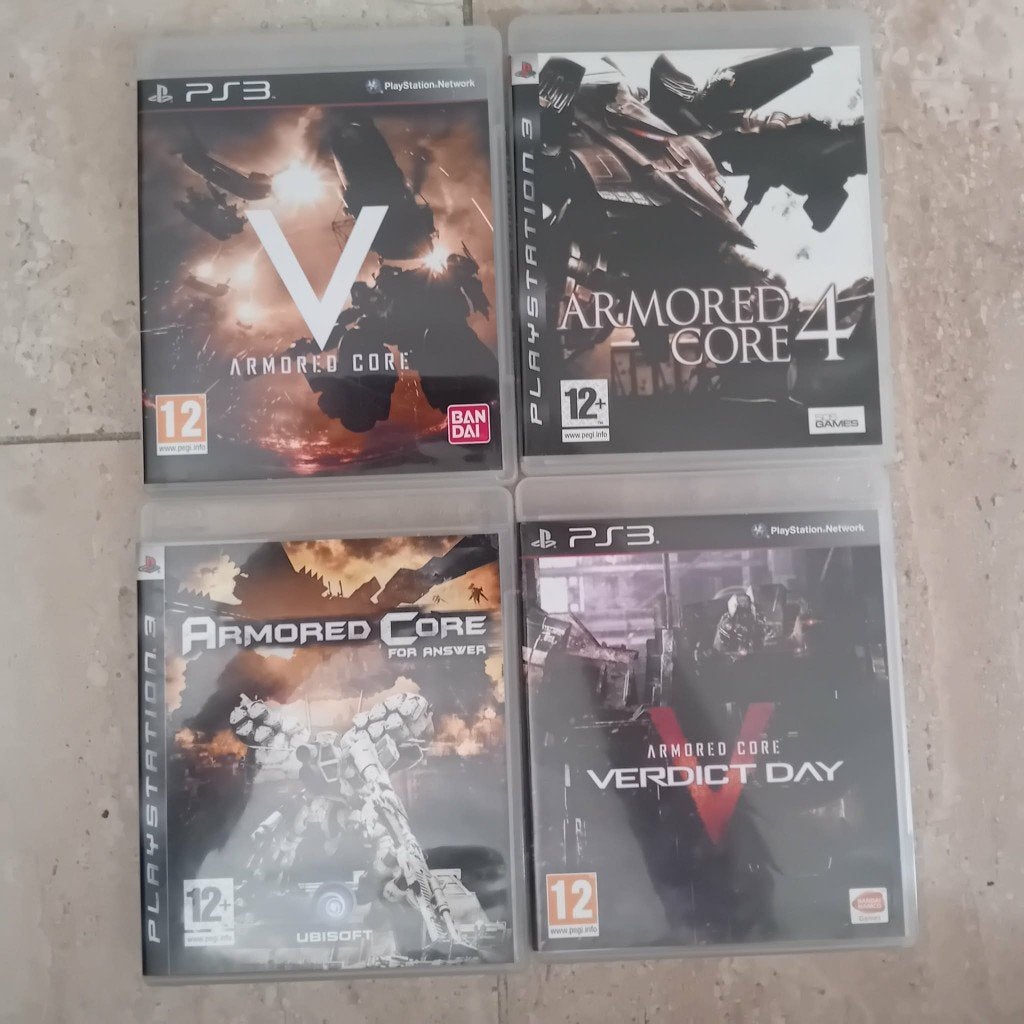 Armored Core Ps3 , Diverse Titels Lot, Ophalen, Overige genres, 1 speler, Zo goed als nieuw