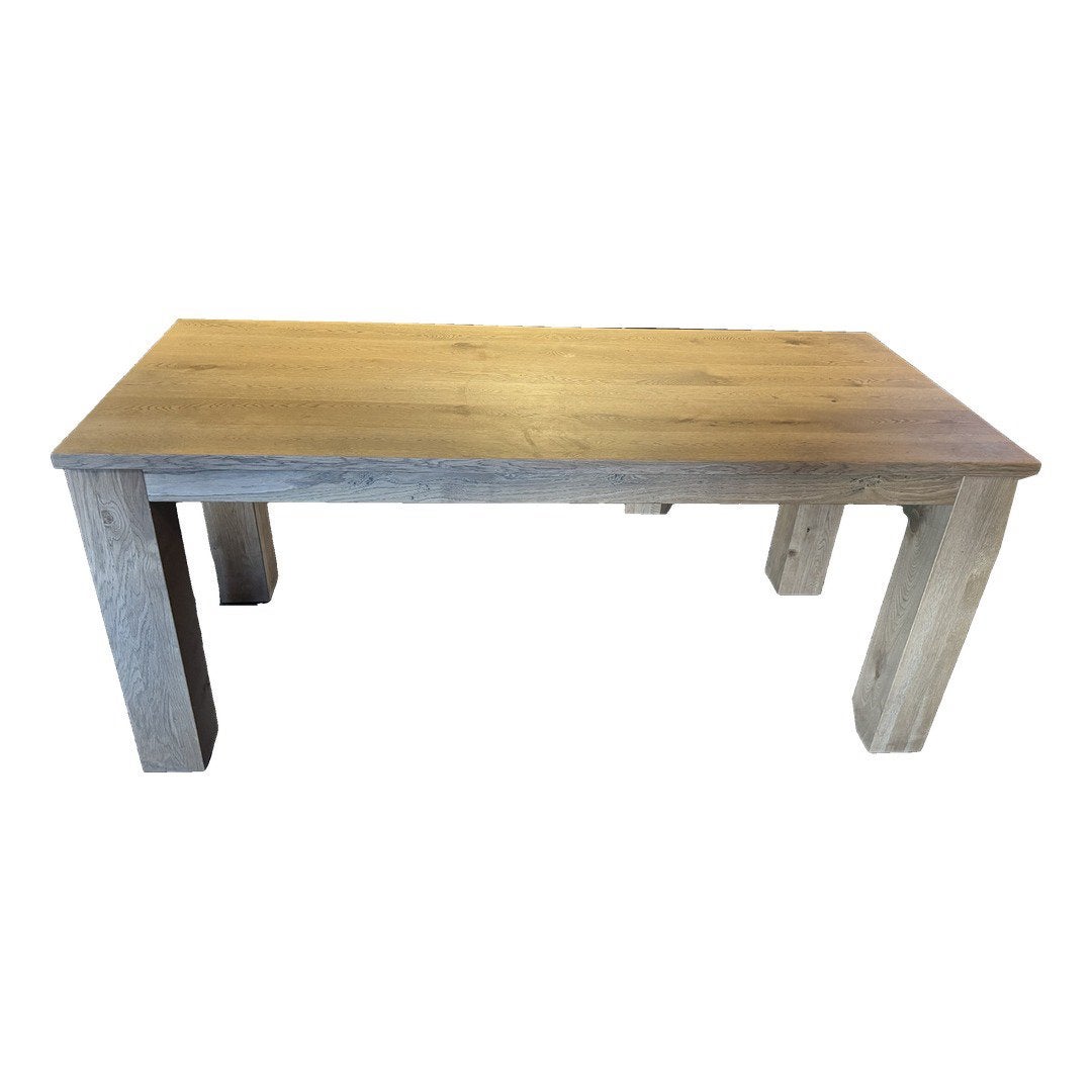 4X Massief eiken eettafel
